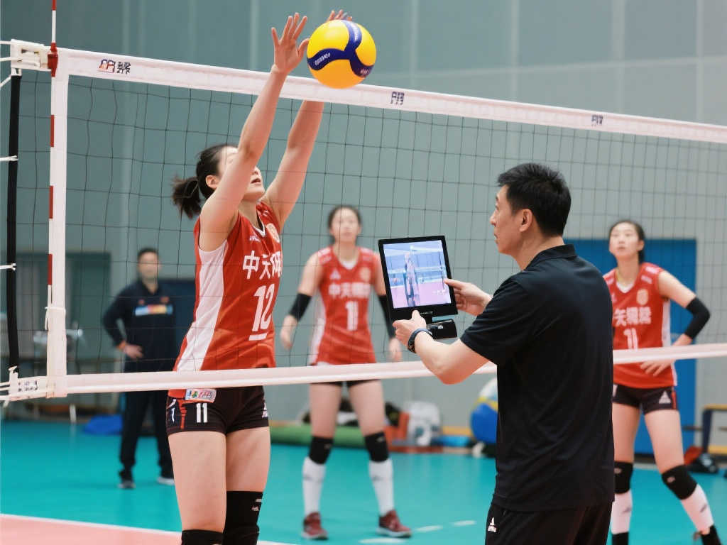 女排教练组明确分工：赵勇专注副攻指导，杨昊主抓主攻训练